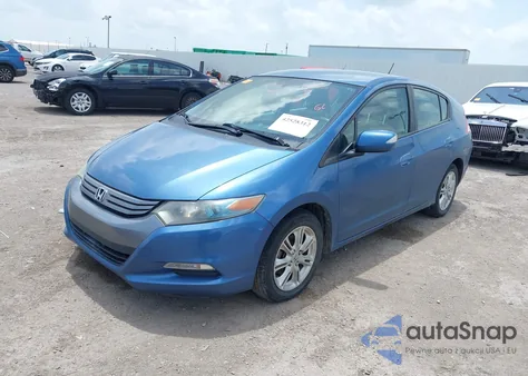 2010 Honda Insight Ex из США, поврежденный, VIN JHMZE2H73AS003517